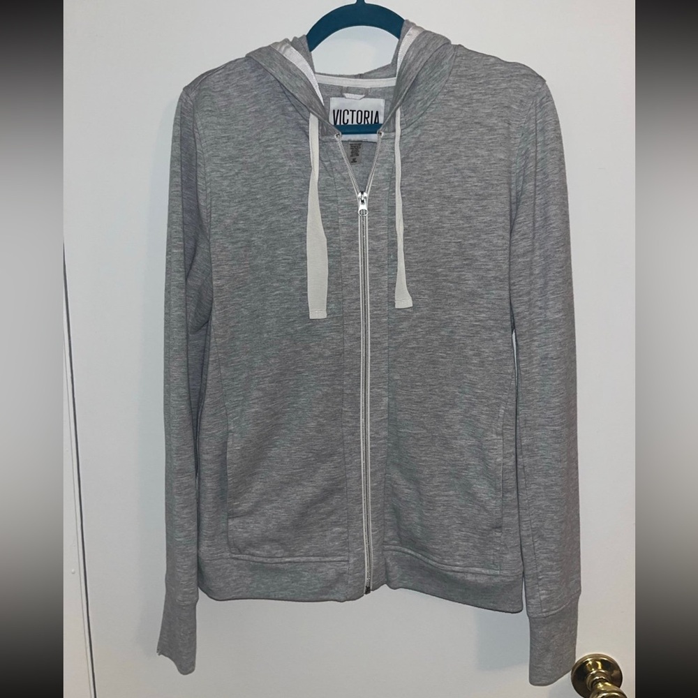 Victoria's Secret Gray Zip-Up Hoodie